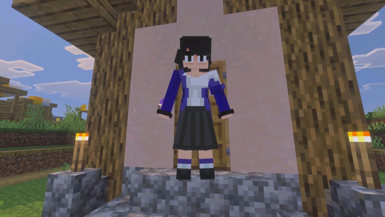 Mob from How Many Maids mod for Minecraft PE