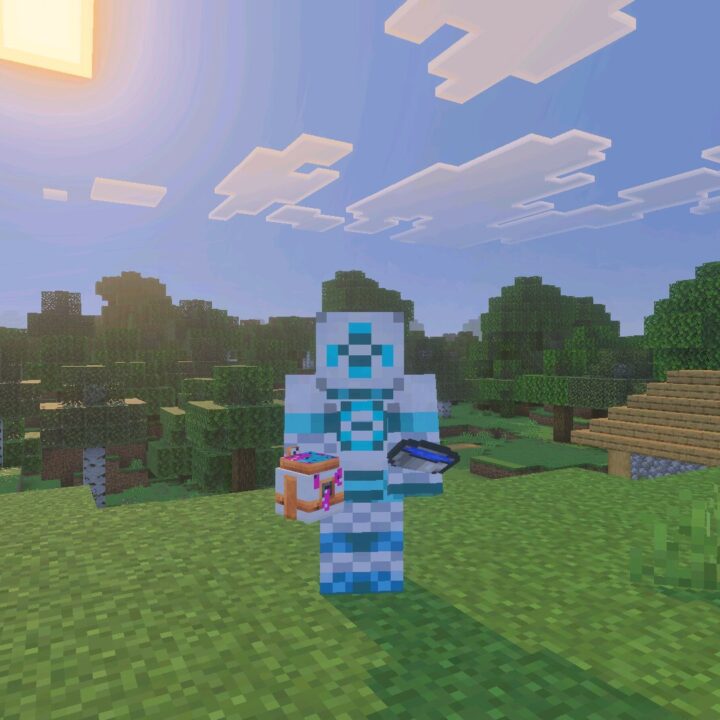 Physics Glue Create Mod for Minecraft PE