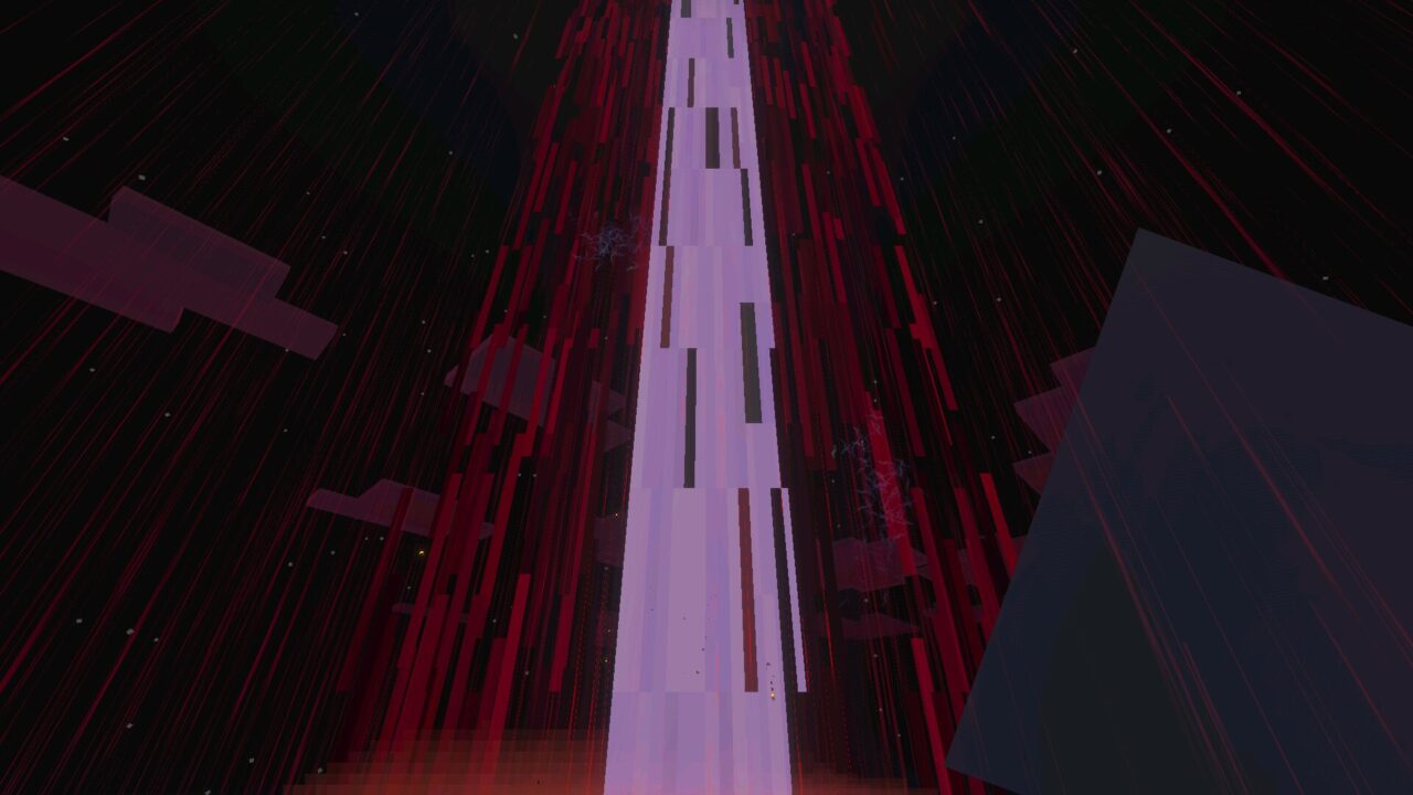 Rail from Orbital Railgun mod for Minecraft PE