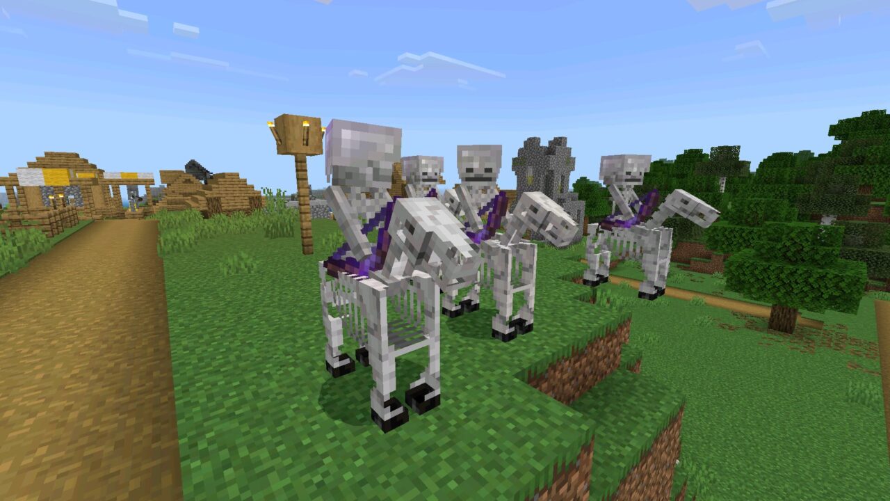 Riders from Evil Hunter Mod for Minecraft PE