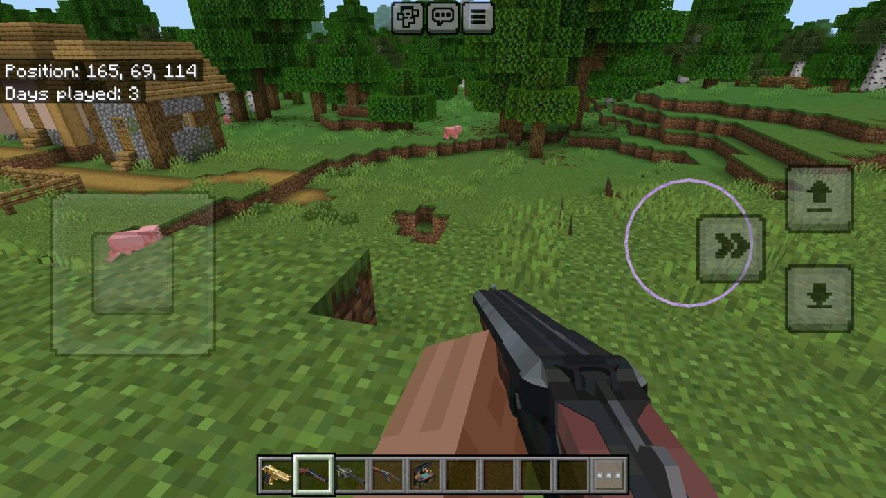 Shotgun from TACZ Mod for Minecraft PE