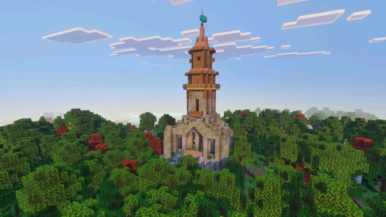 Tower from Core Craft Mod for Minecraft PE