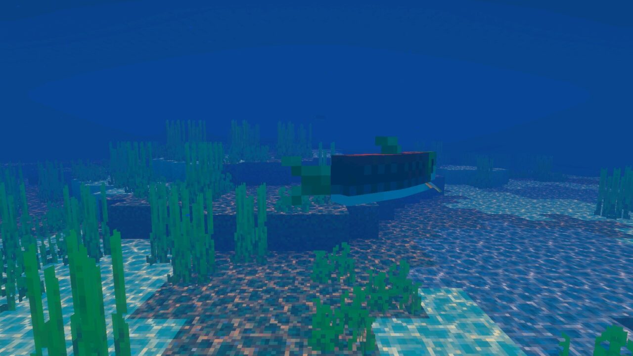 Underwater from Newb Explementary Shader for Minecraft PE