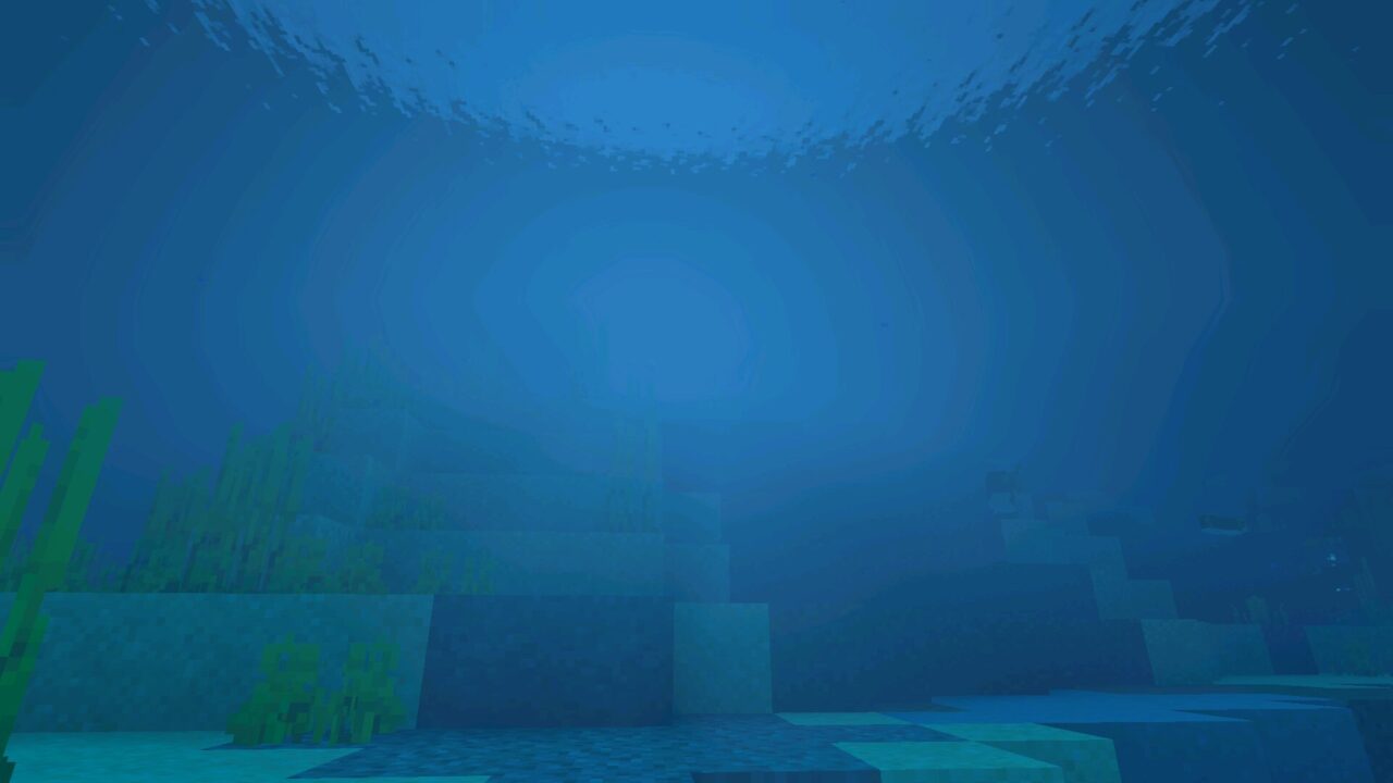 Underwater from Newb Nightfall Shader for Minecraft PE