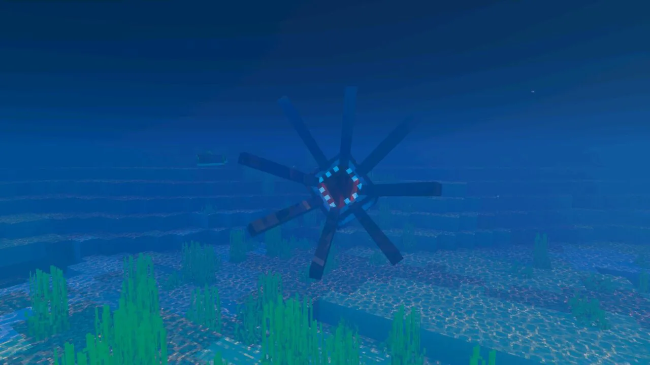Underwater from Newb X Dragon Shader for Minecraft PE