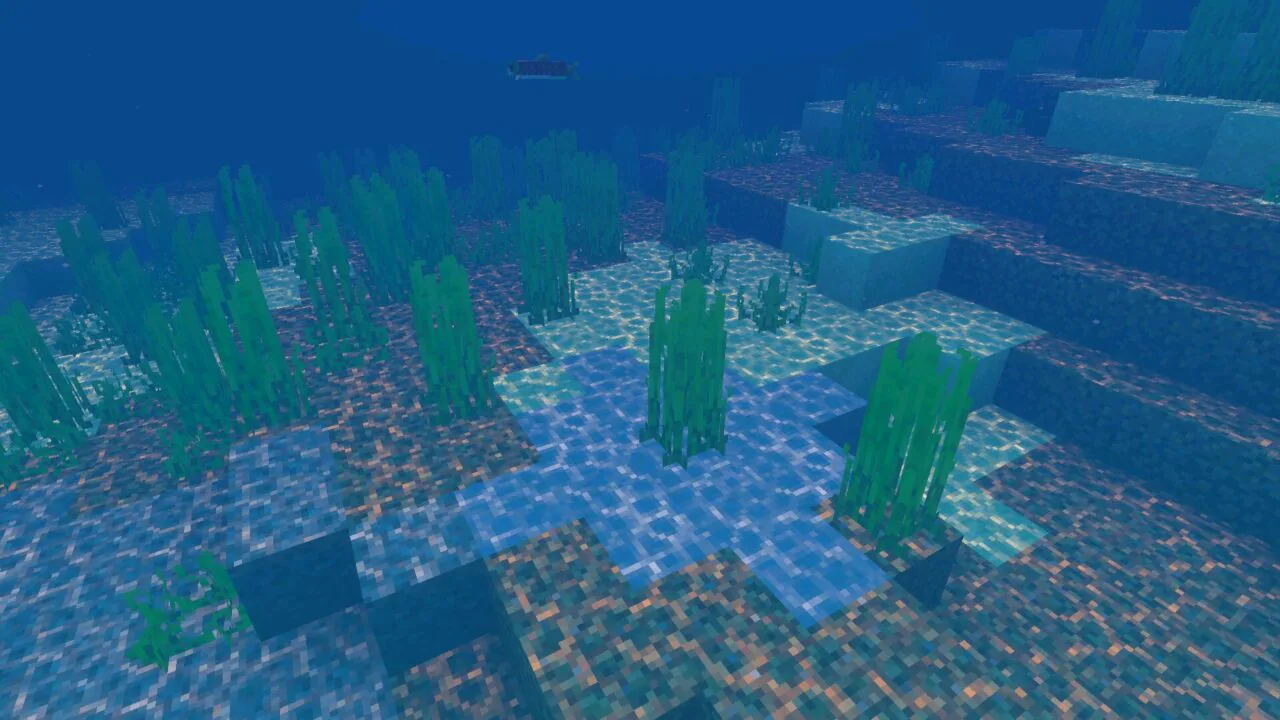 Underwater from Newb x Unwind Shader for Minecraft PE