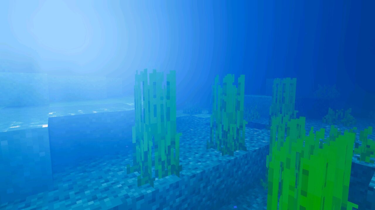 Underwater from Realism Visuals Shader for Minecraft PE