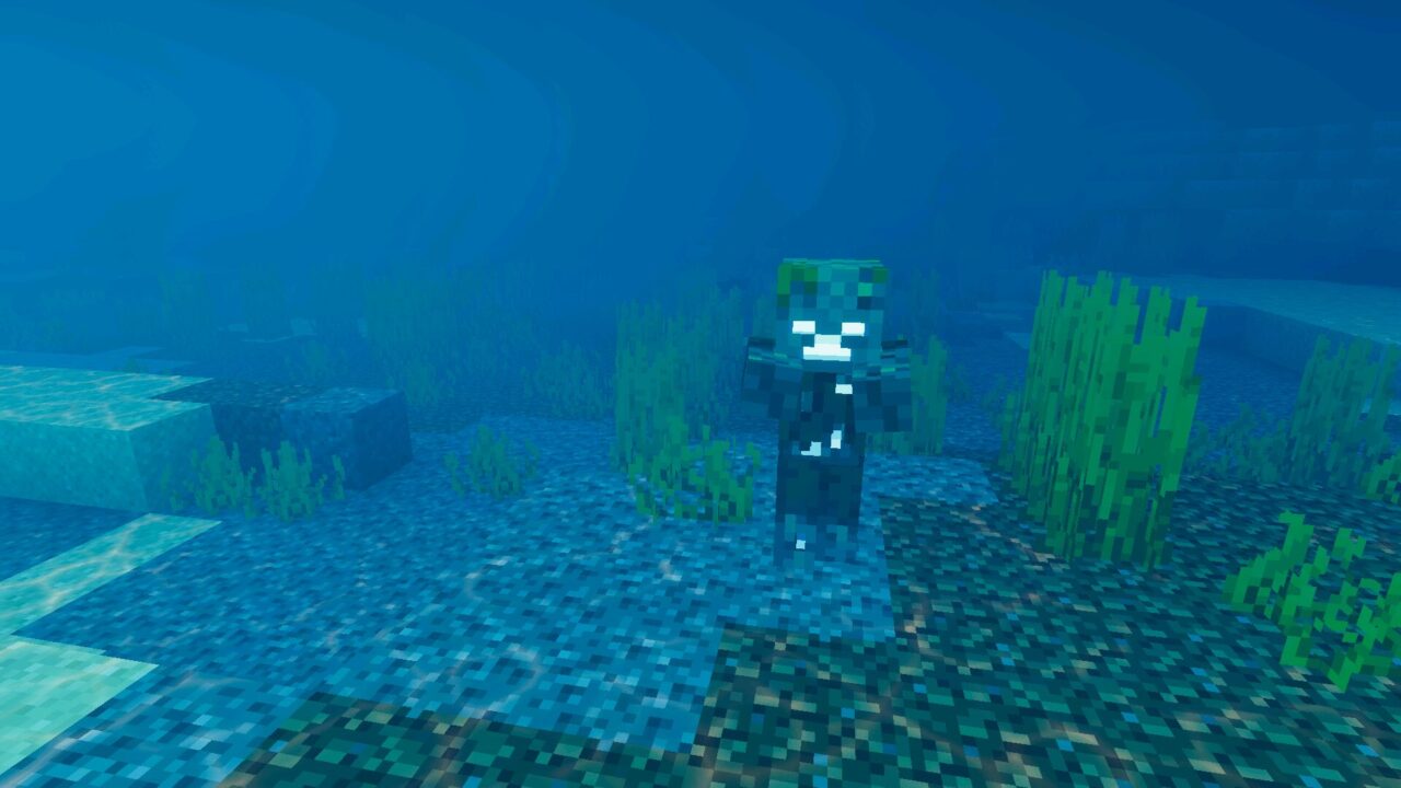 Underwater from ZenXveda Shader for Minecraft PE