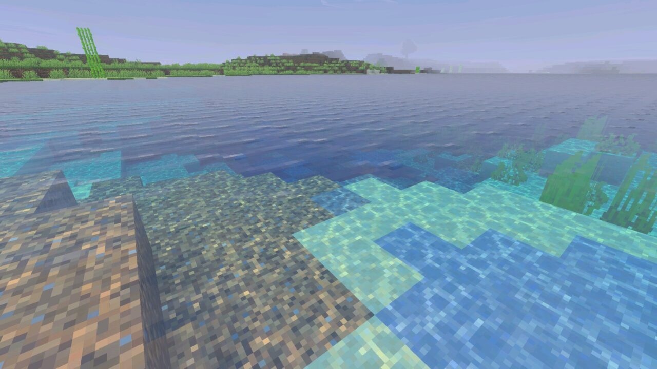 Water from Newb Explementary Shader for Minecraft PE