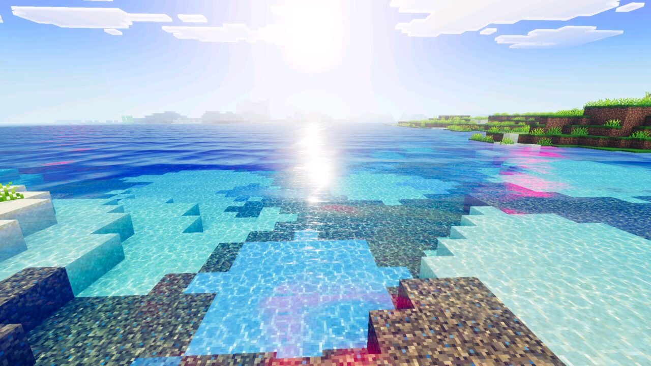Water from Realism Visuals Shader for Minecraft PE