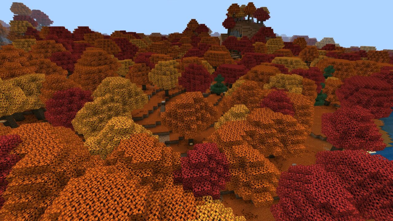 Forest from Minecraft 26.40