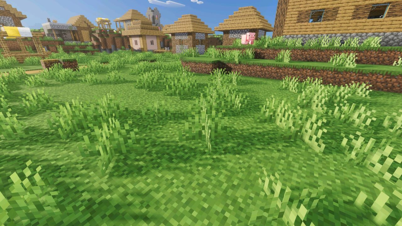Grass from Astralex Visuals Shader for Minecraft PE