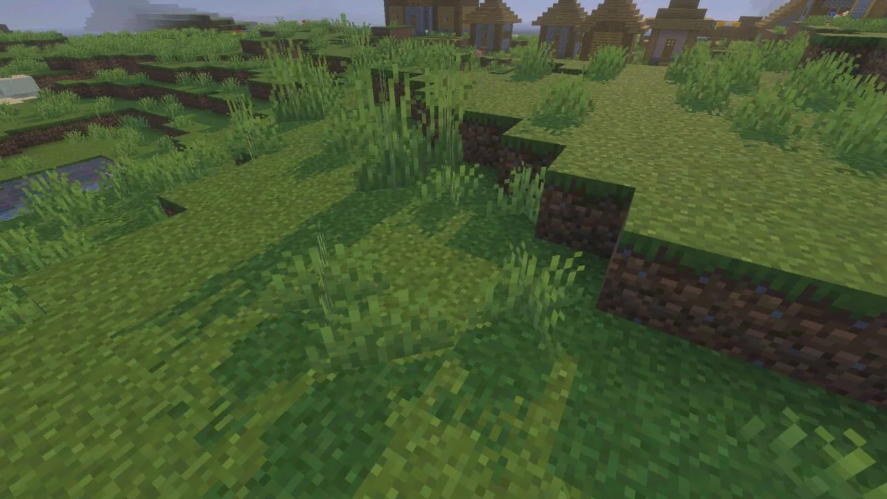 Grass from AziFy Truly Default Shader for Minecraft PE