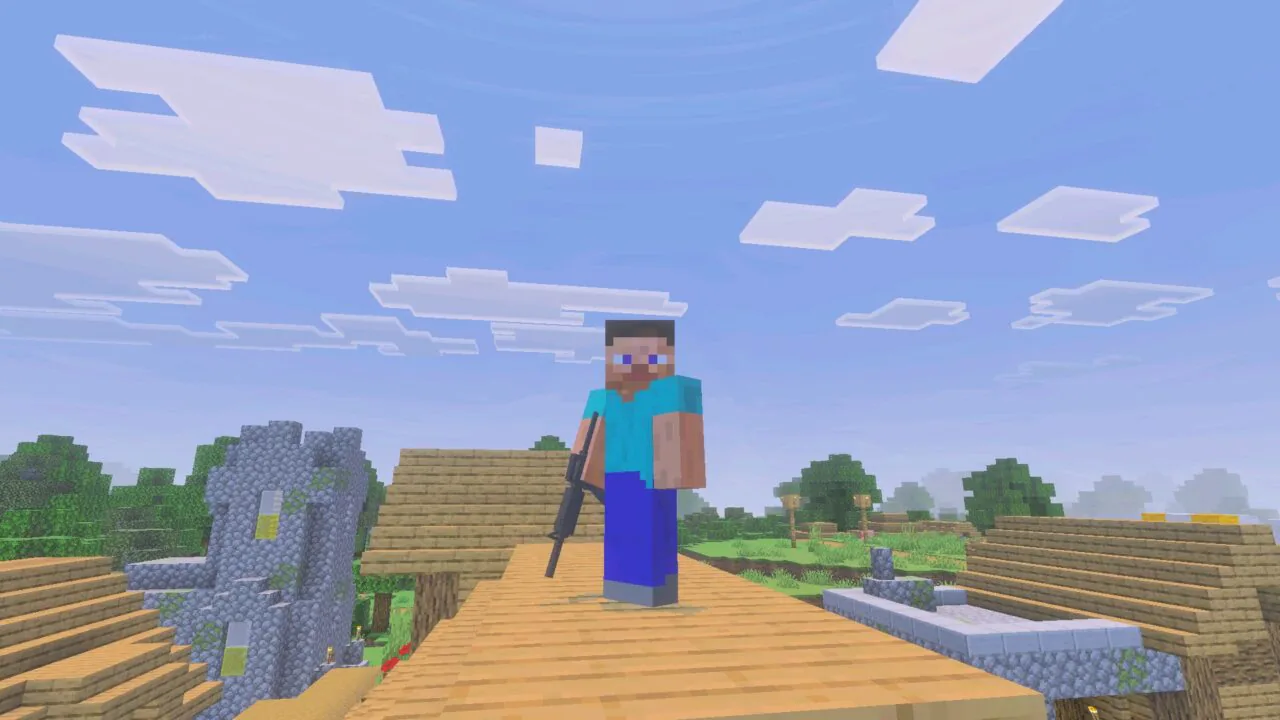 Havoc Guns Mod for Minecraft PE