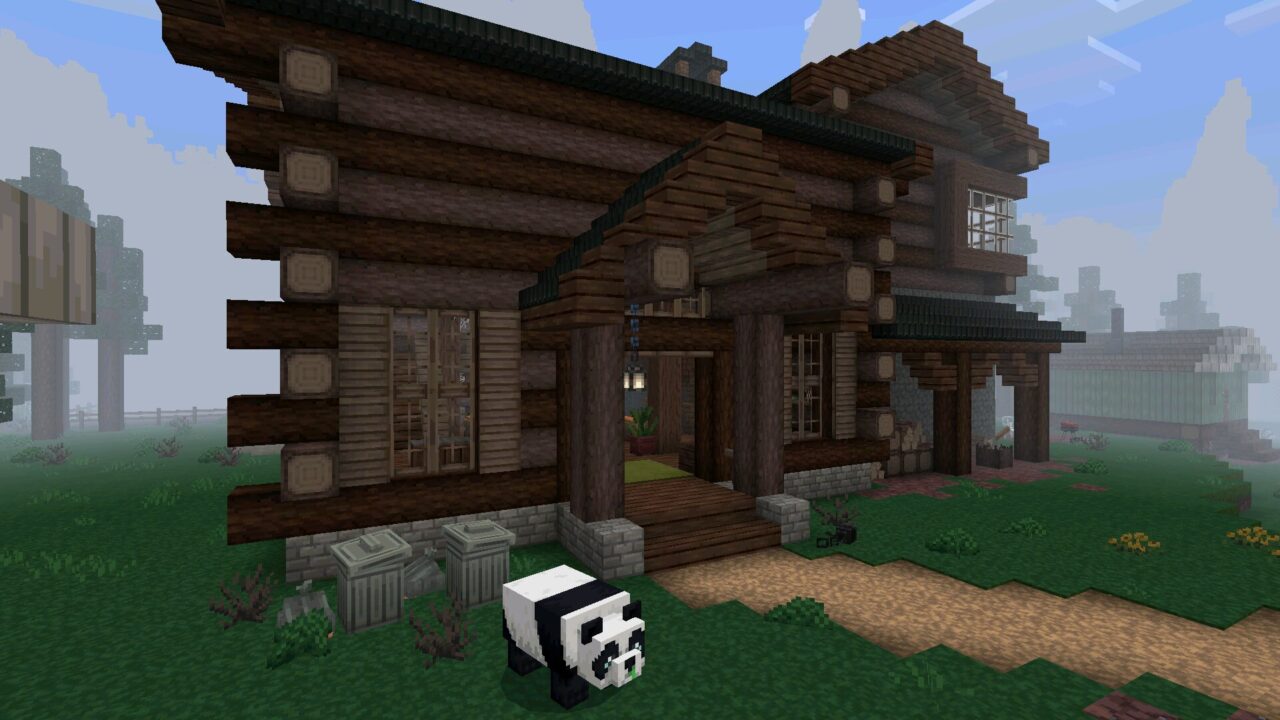 House from Mothman mod for Minecraft PE