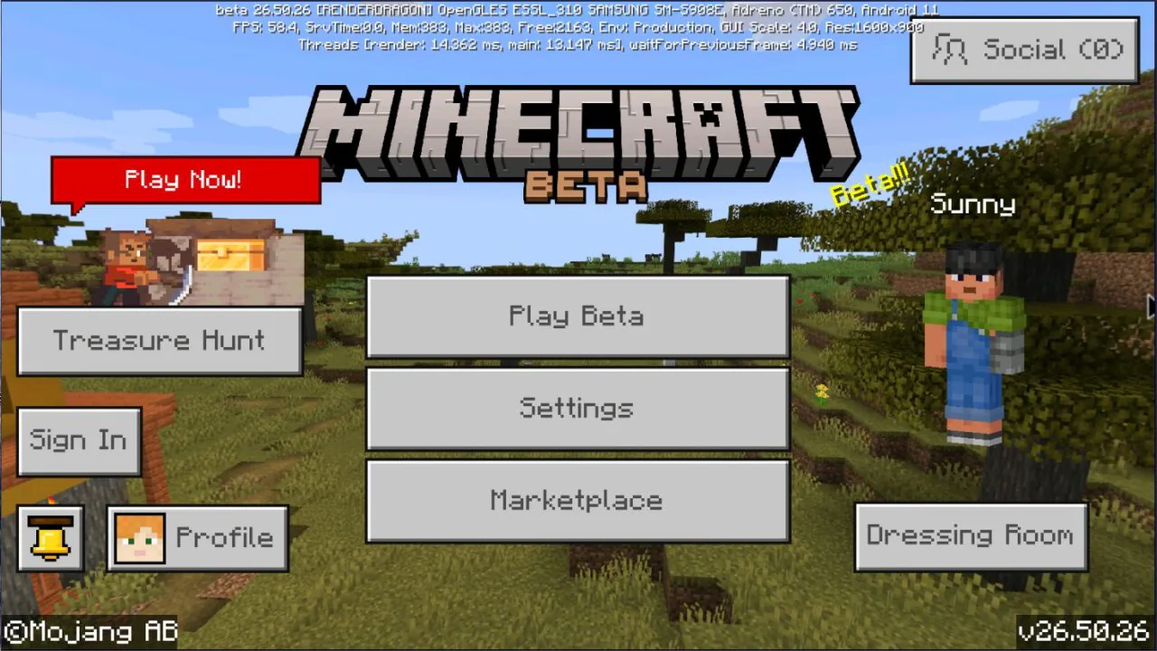 Download Minecraft 26.50.26 APK