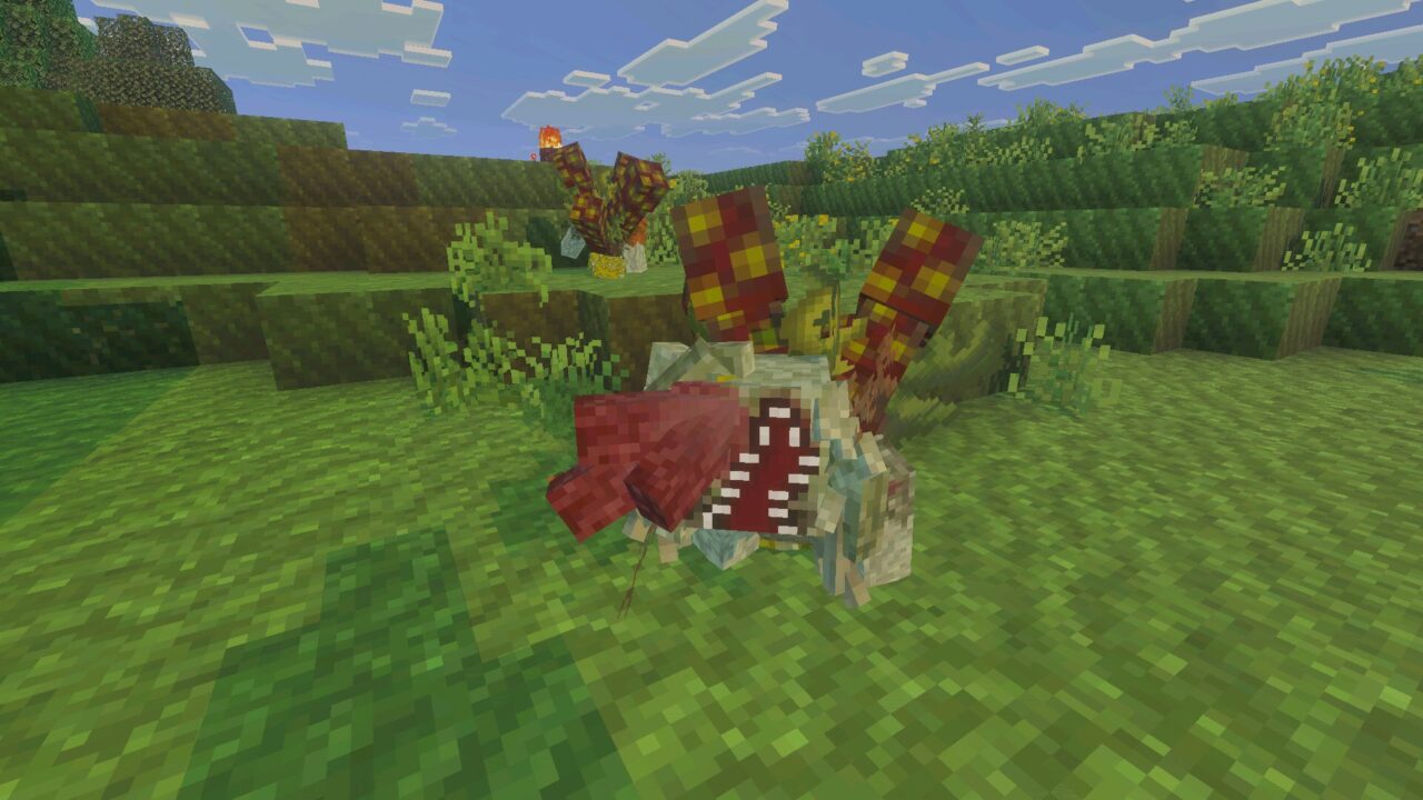 Mob from Cordyceps mod for Minecraft PE