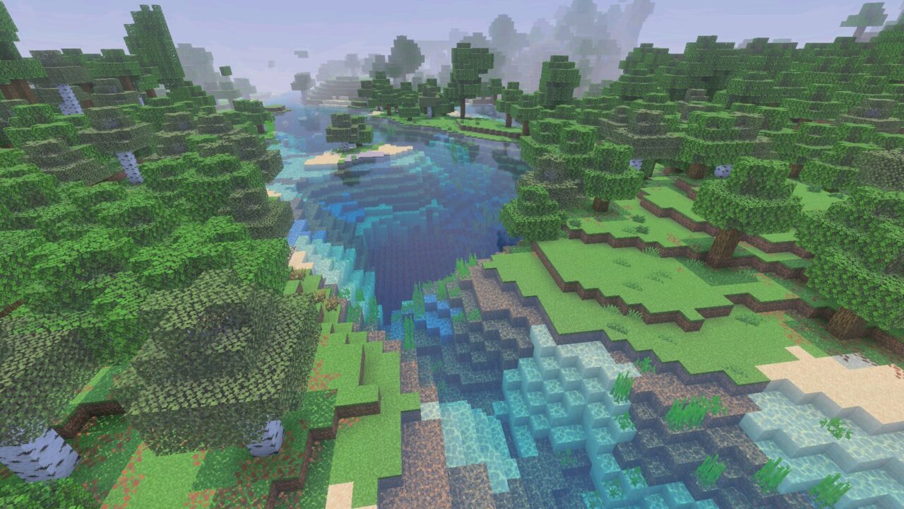 River from Re Zero mod for Minecraft PE