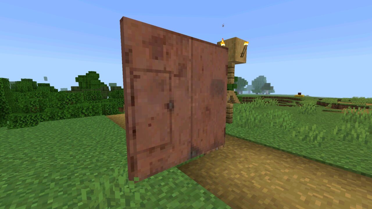 Rusty from Garage Doors mod for Minecraft Bedrock