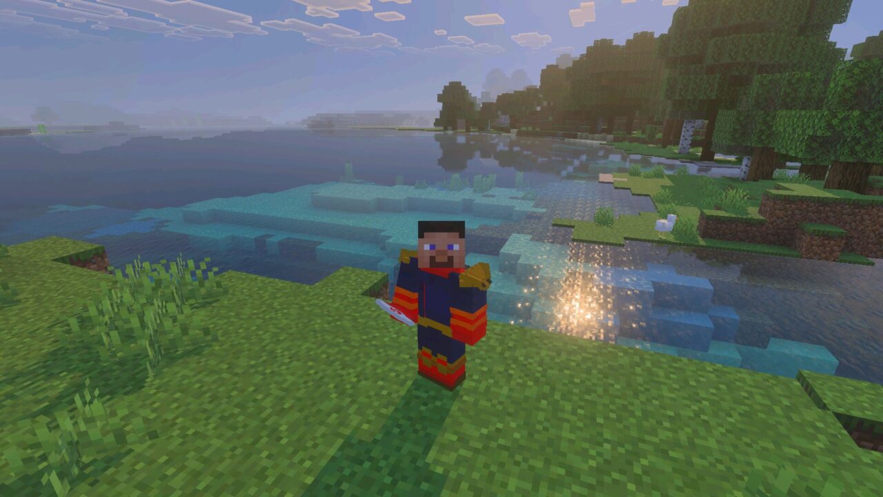 Suit from Viltrumite Mod for Minecraft PE