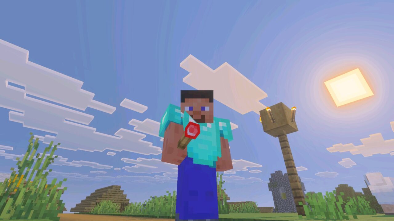 Torch from Xnova Remastered Texture Pack for Minecraft PE
