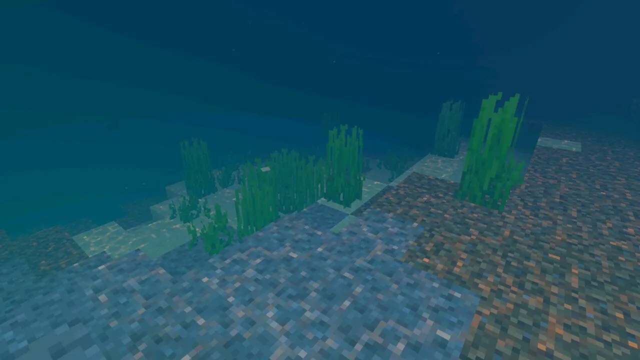 Underwater from AziFy Truly Default Shader for Minecraft PE