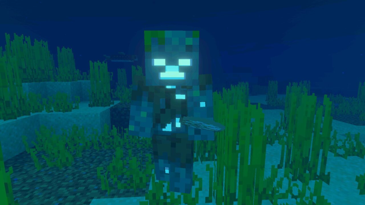 Underwater from Grafika Shader for Minecraft PE