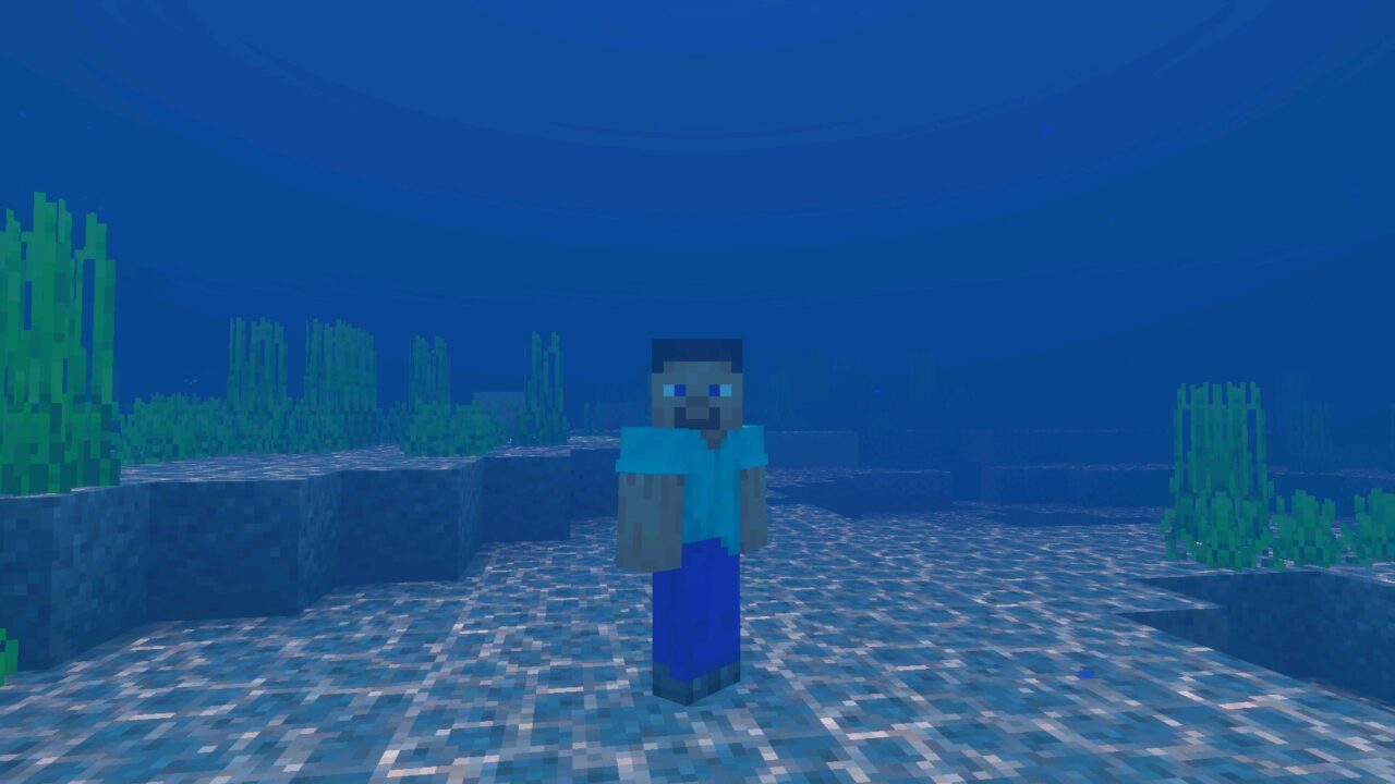 Underwater from Re Zero mod for Minecraft PE