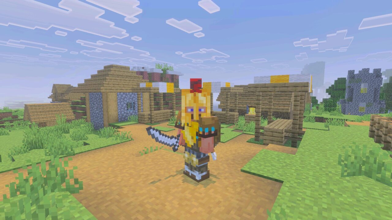 Warrior from Sieged mod for Minecraft PE