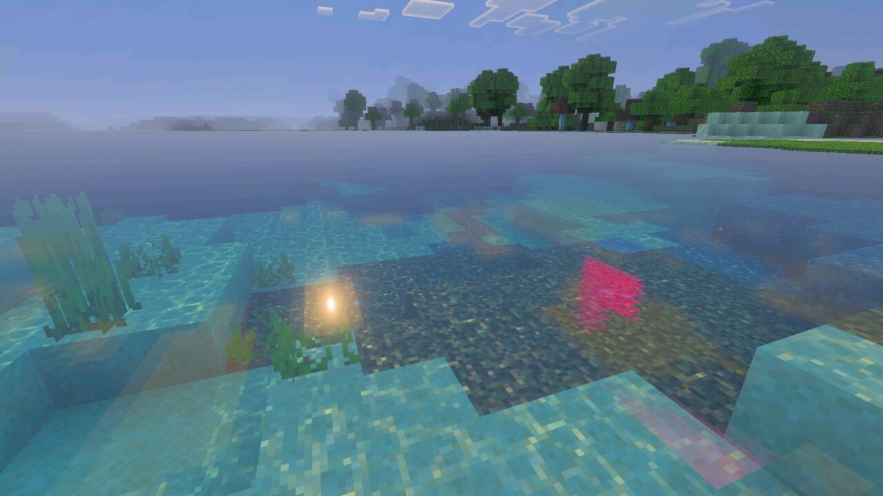 Water from Cat RTX Shader for Minecraft PE