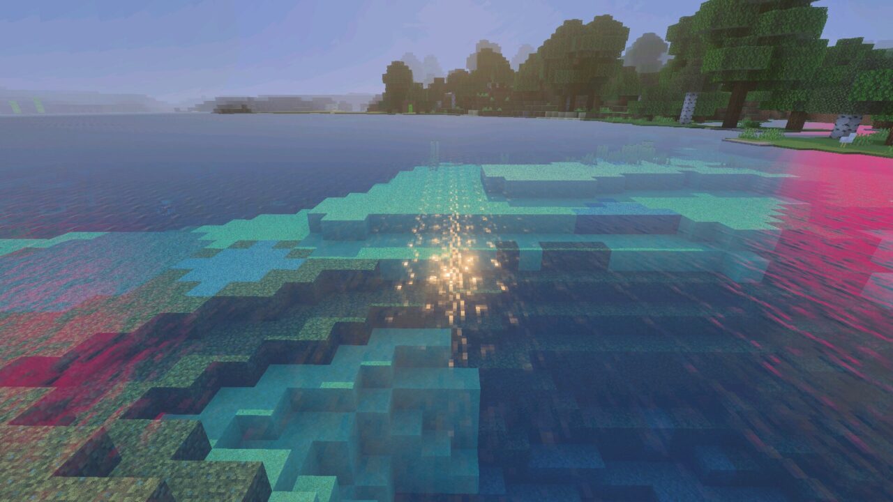 Water from Continuum Shader for Minecraft PE