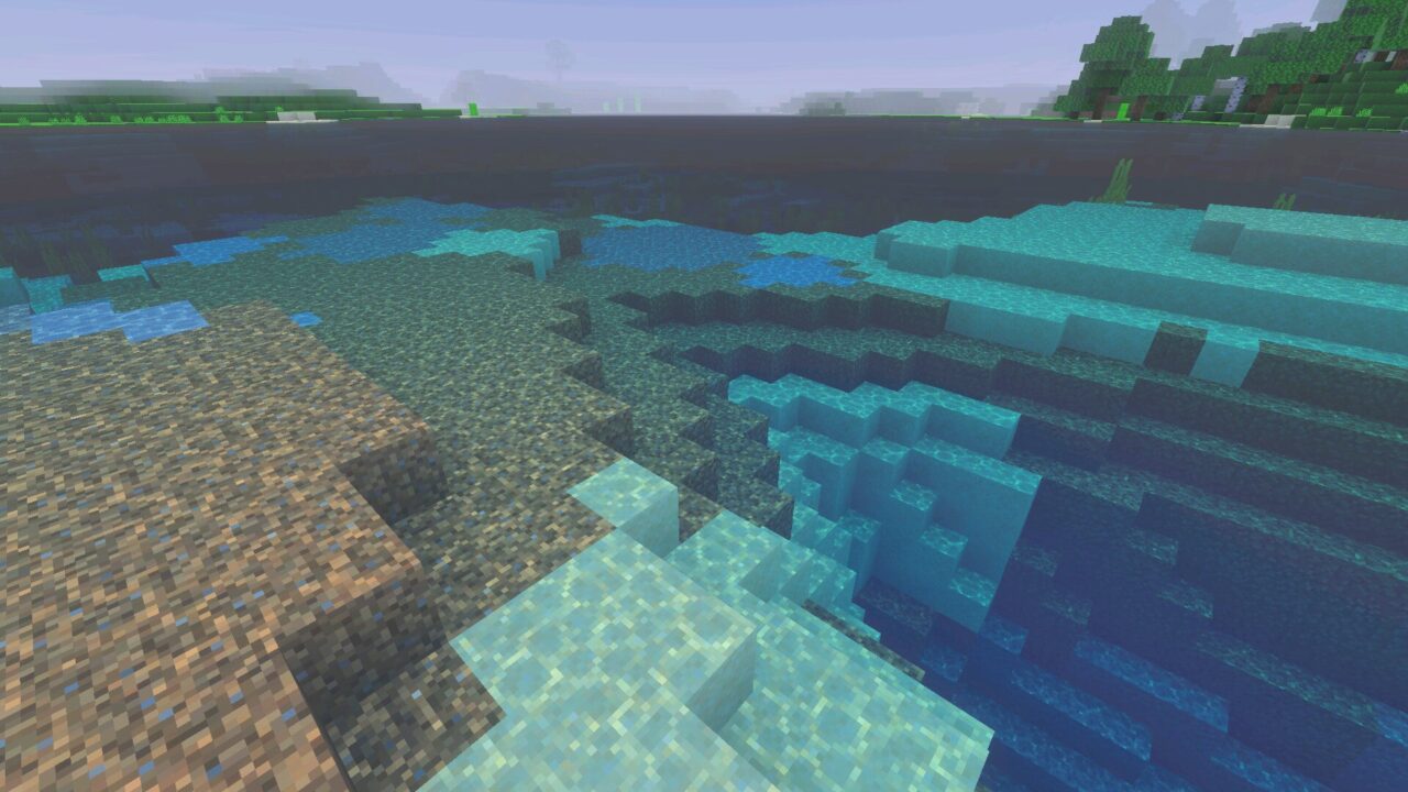 Water from Gemini Ultra Boost Shader Minecraft PE