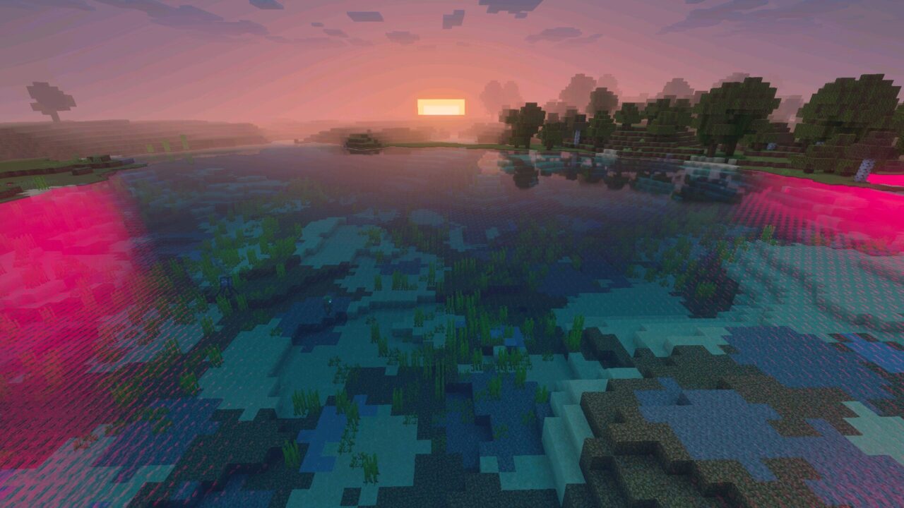 Water from Grafika Shader for Minecraft PE