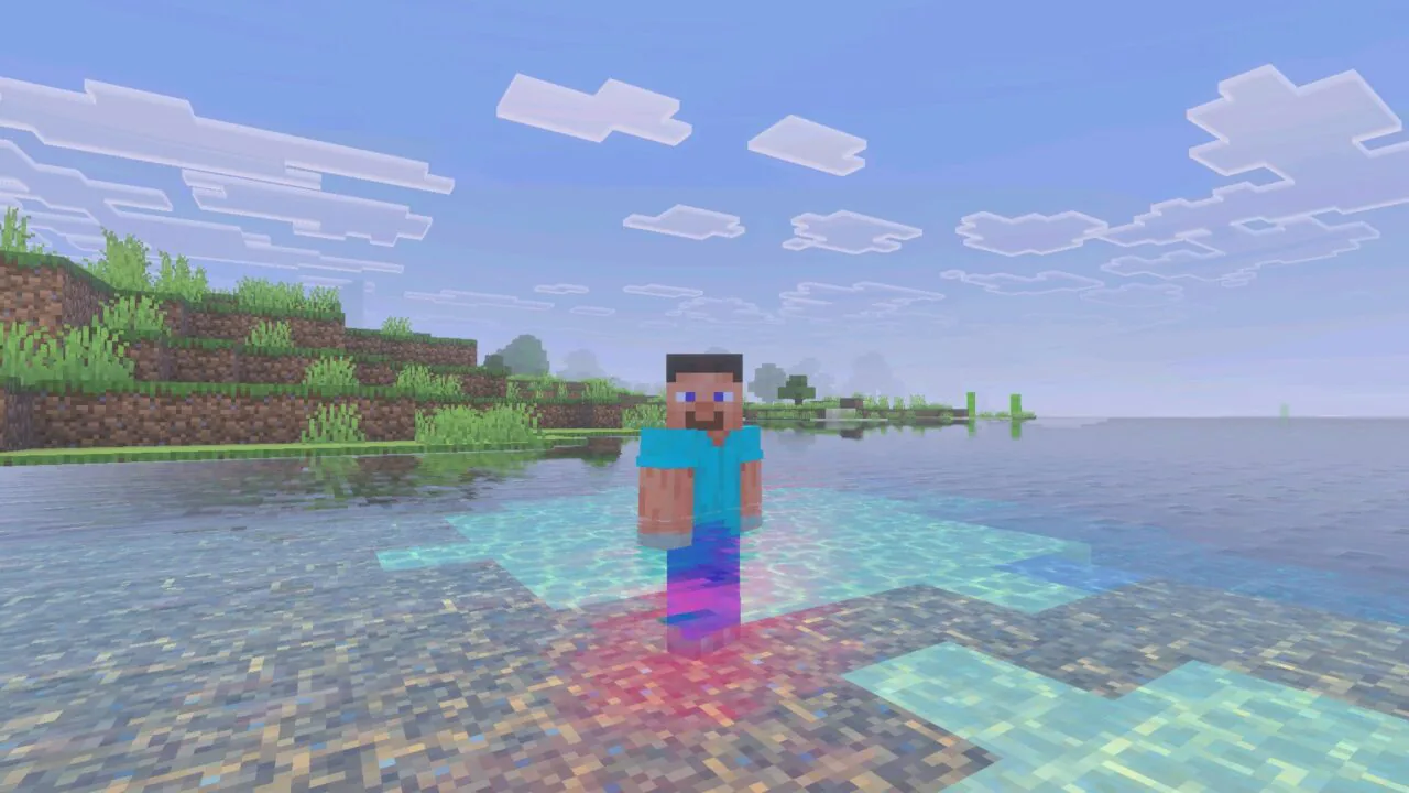 Water from Re Zero mod for Minecraft PE