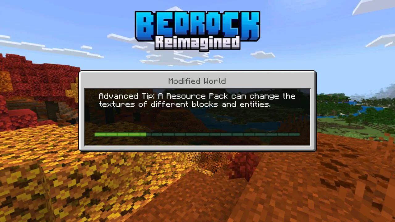 Bedrock Reimagined Mod for Minecraft PE