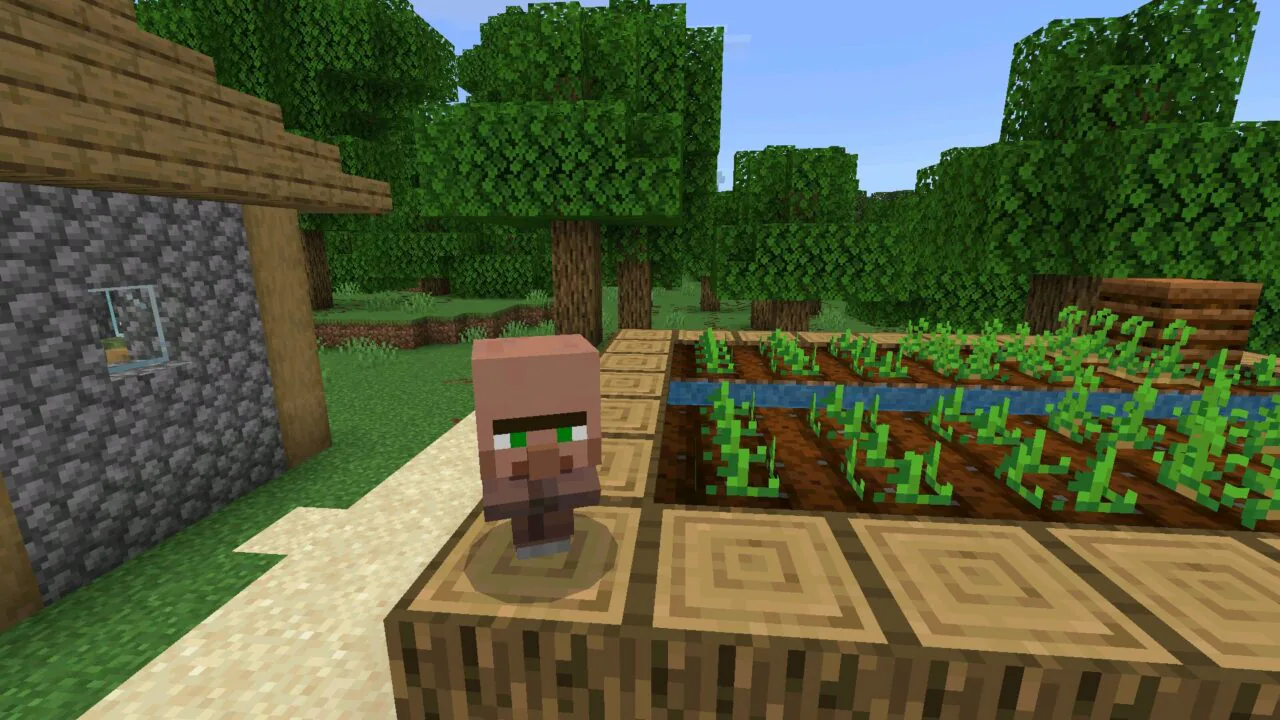 Child from Higher Discount From Cured Villagers Mod for Minecraft Bedrock