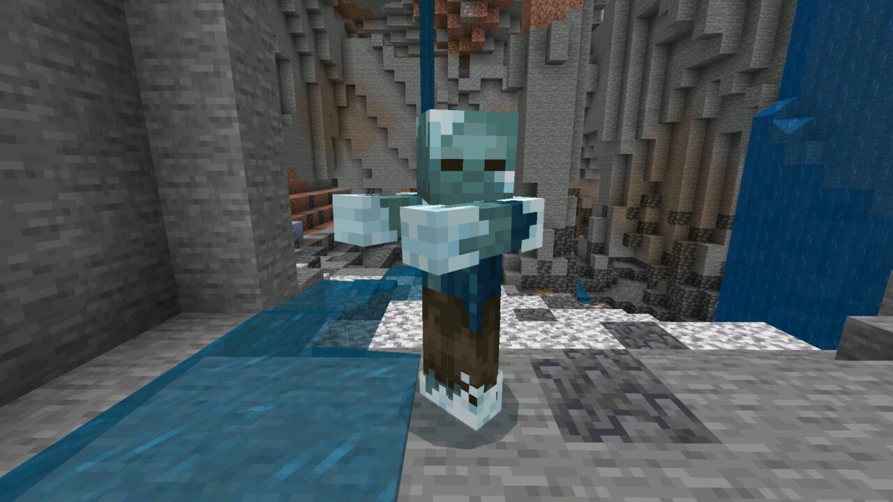 Frozen Zombie from Minecraft 26