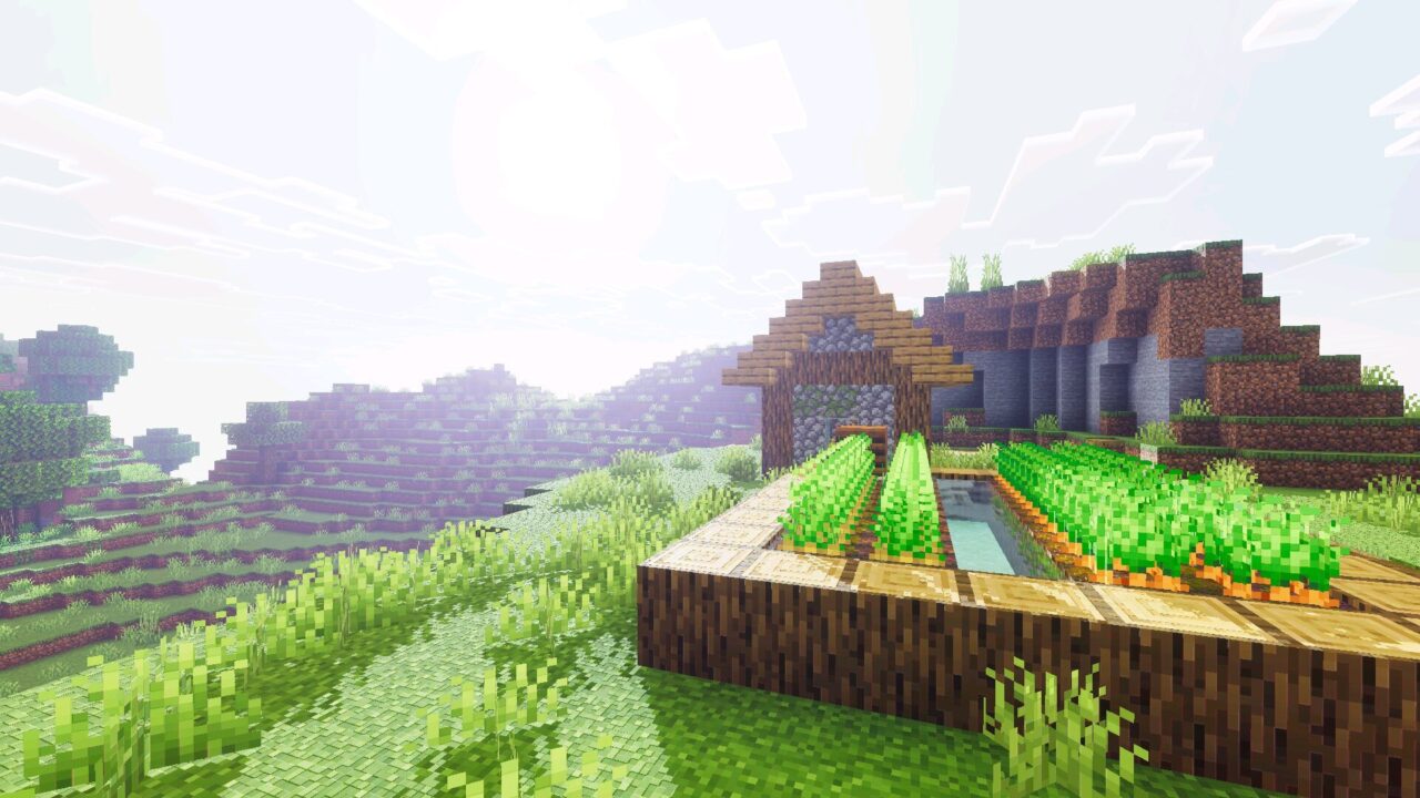 Glacier Visuals Mod for Minecraft Bedrock