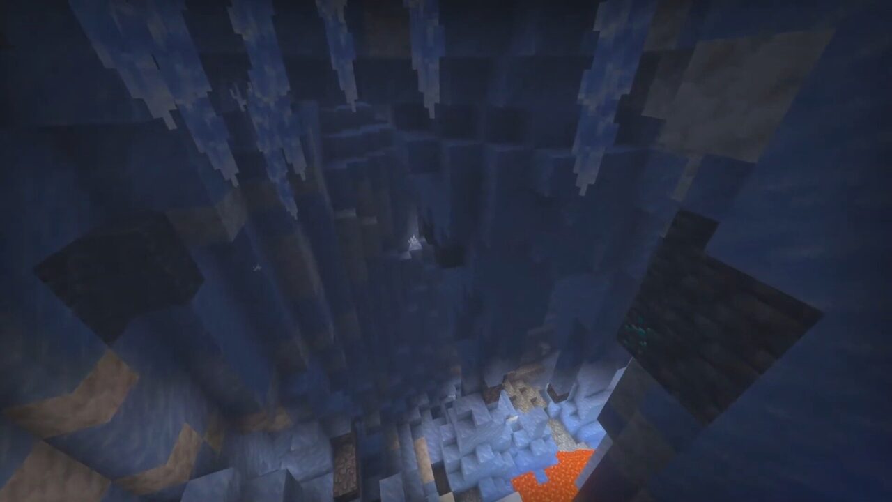 Ice Cave from Minecraft 27.0 (1.27.0)
