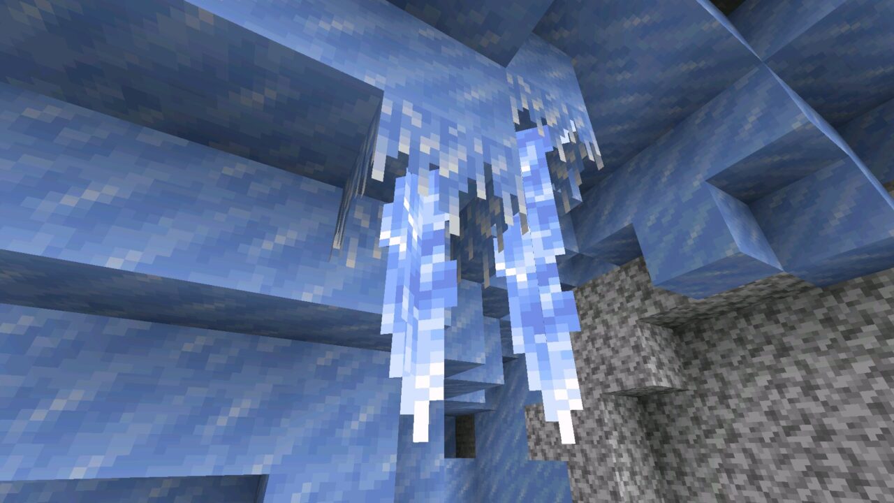 Icicle from Minecraft 26