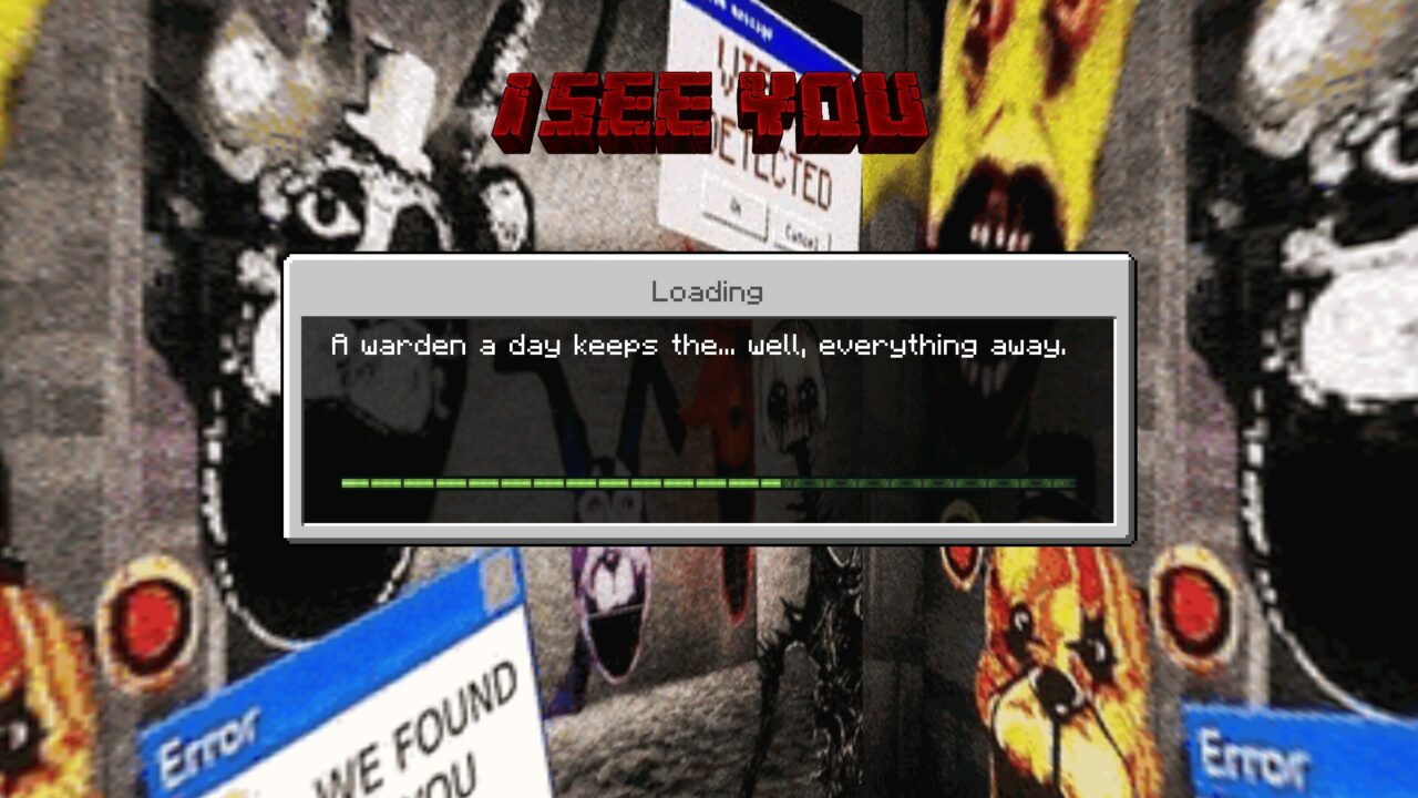 Loading from I See You Mod for Minecraft Bedrock
