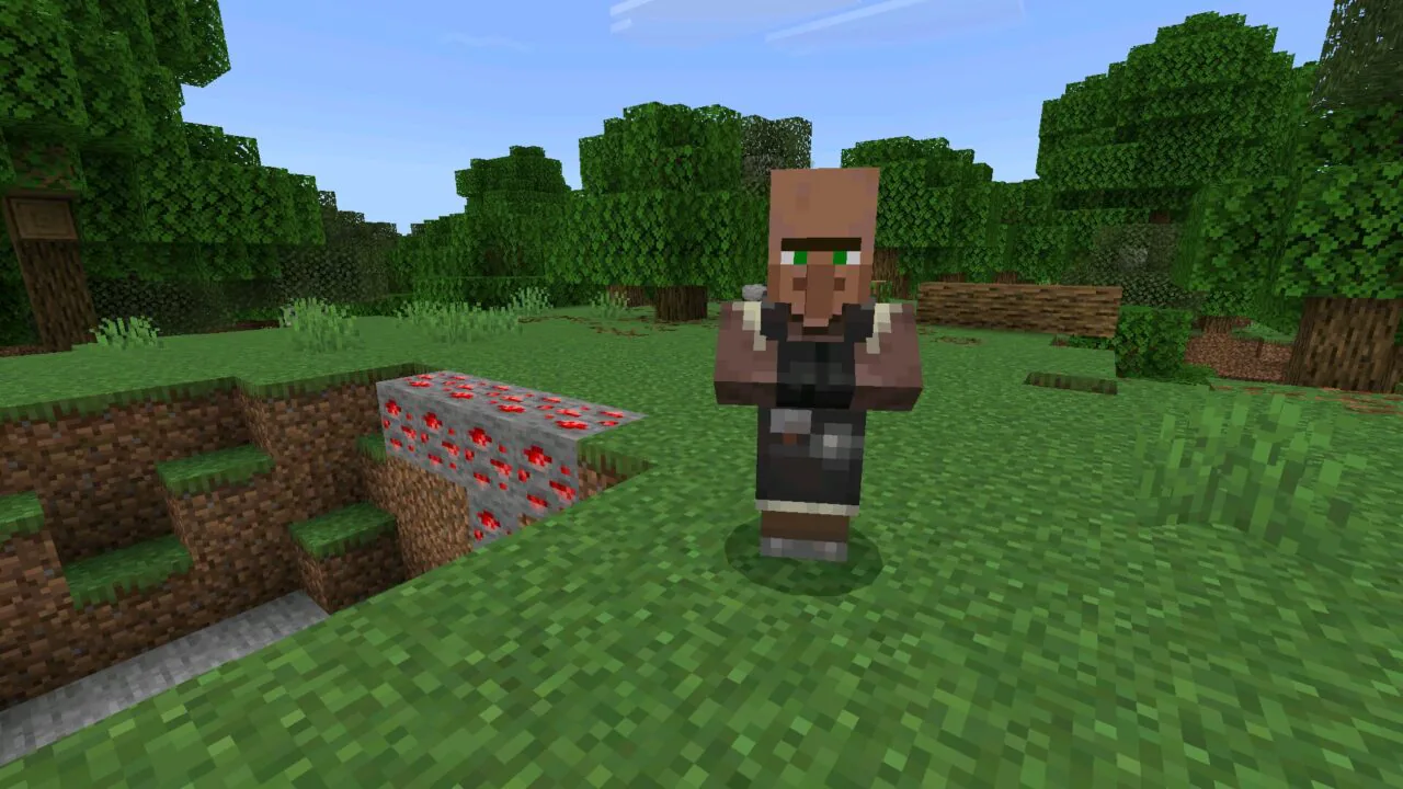 Mob from Higher Discount From Cured Villagers Mod for Minecraft Bedrock