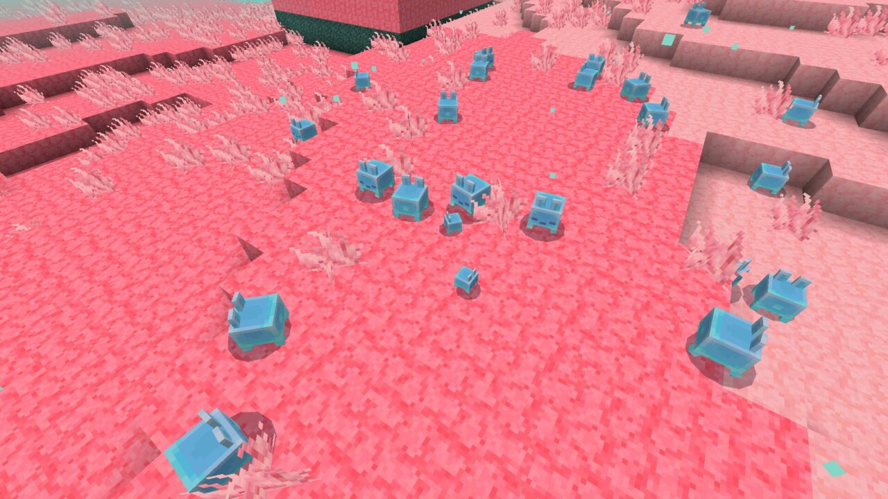 Mobs from The Sift Mod for Minecraft Bedrock