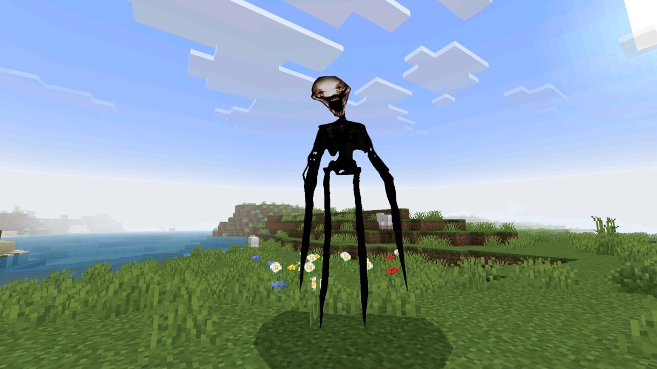 Monster from I See You Mod for Minecraft Bedrock