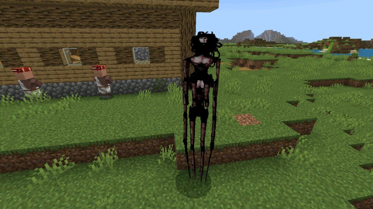 Monster from Uncanny Days Mod for Minecraft Bedrock