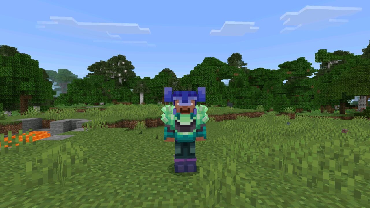 Steve from Bedrock Reimagined Mod for Minecraft PE
