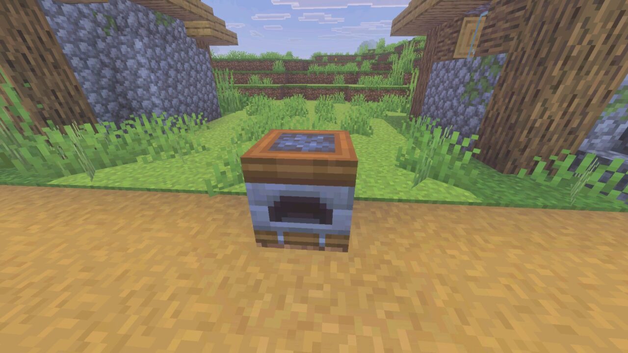 Stove from Kaleidoscope Cookery Mod for Minecraft Bedrock