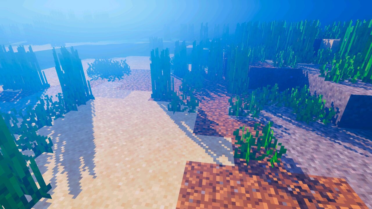 Underwater from Arvix Visuals Shader for Minecraft Bedrock