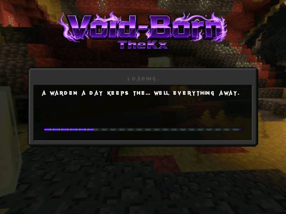 Void Born Client Texture Pack for Minecraft Bedrock