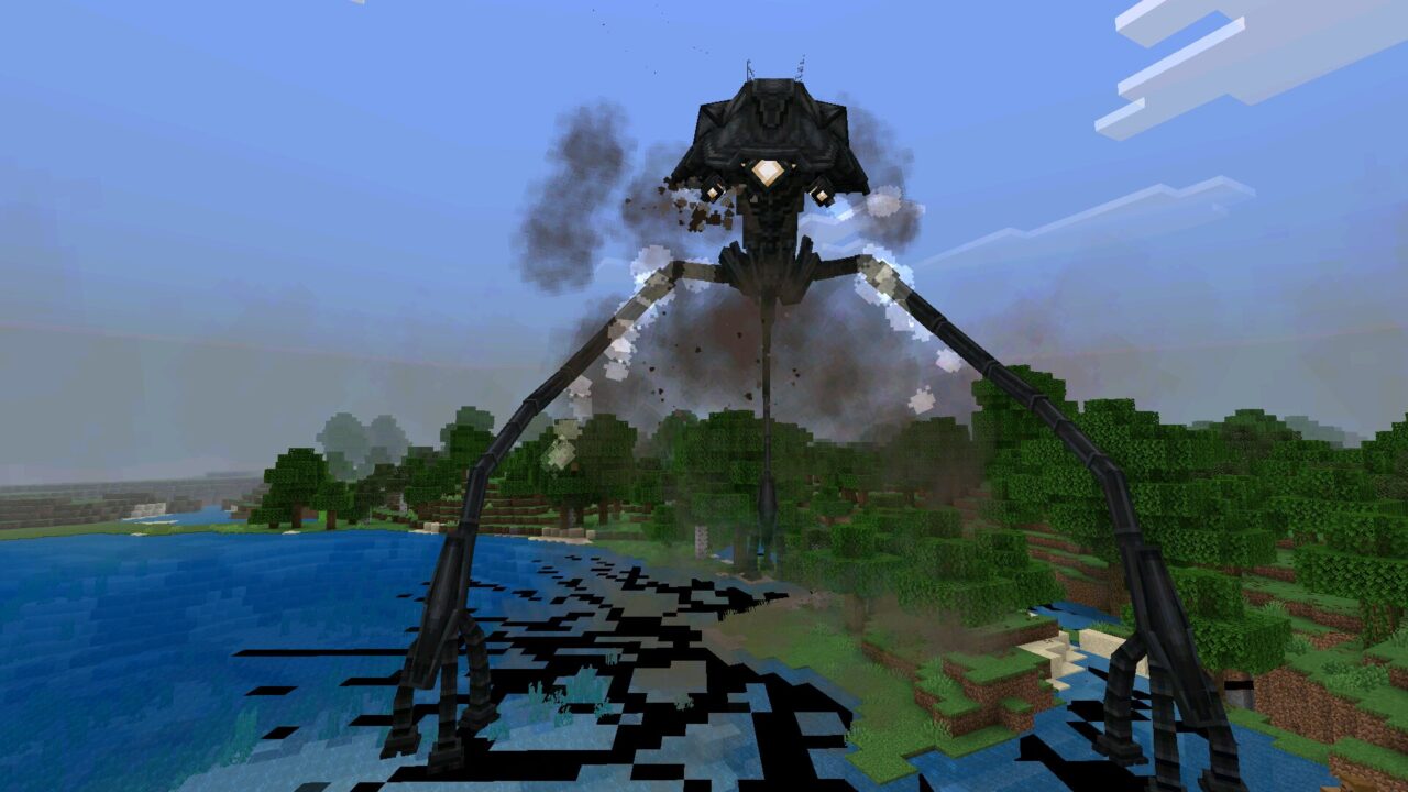 War Of The Worlds Mod for Minecraft Bedrock